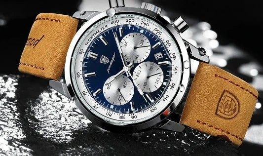 Men's Classically Sophisticated Chronograph Watch